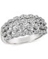 Фото #1 товара Vanilla Diamond Openwork Multirow Ring (1-1/4 ct. t.w.) in Platinum