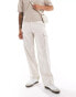 Фото #3 товара ADPT loose fit cargo trouser in beige