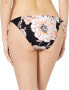 Фото #2 товара Roxy Women's 240730 Classics Regular Tie Side Bikini Bottom Swimwear Size M