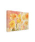 Фото #2 товара Sheila Golden Coral Sky, Yellow Garden Canvas Art - 36.5" x 48"