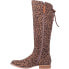 Фото #4 товара Dingo Alameda Cheetah Zippered Womens Brown Casual Boots DI172-LEO