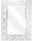 Фото #1 товара Solid Wood Covered with Beveled Antique Mirror Panels - 31" x 40"