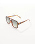 Фото #4 товара AJ Morgan york aviator sunglasses in tortoiseshell