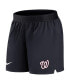 Фото #3 товара Women's Navy Washington Nationals Authentic Collection Team Performance Shorts
