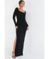 ფოტო #3 პროდუქტის Women's Brillo Long Sleeve Maxi Dress