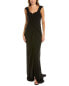 Rene Ruiz Off-The-Shoulder Crepe Gown Women's