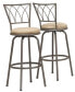 Фото #1 товара 2 Piece Micro Suede Bar Stool Set