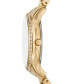 ფოტო #2 პროდუქტის Women's Sage Three-Hand Gold-Tone Stainless Steel Watch 31mm