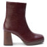 Фото #1 товара COCONUTS by Matisse Duke Platform Booties Womens Burgundy Casual Boots DUKE-642