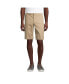 Фото #1 товара Men's School Uniform 11" Plain Front Wrinkle Resistant Chino Shorts