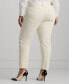 ფოტო #2 პროდუქტის Plus Size Mid-Rise Tapered Ankle Jeans