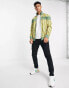 Фото #4 товара Sergio Tacchini zip through track top in yellow and green