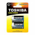 Батарейки Toshiba LR14GCP BP-2 1,5 V