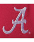 Фото #3 товара Men's Crimson Alabama Crimson Tide Big and Tall Textured Raglan Quarter-Zip Jacket