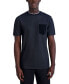Фото #1 товара Men's Slim-Fit Textured Pocket T-Shirt, Created for Macy's