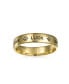 ფოტო #5 პროდუქტის Ayllu Amulet Talisman Inspirational Words Intertwine Symbol Heart Infinity Clover Love Luck Unity Band Ring For Women 14K Gold Plated .925 Sterling Silver 4MM