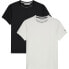 Фото #1 товара CALVIN KLEIN JEANS Intarsia 2 Pa short sleeve T-shirt 2 units