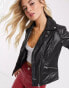 Barney's Originals Belina real leather jacket