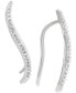 Фото #6 товара Diamond Ear Crawlers (1/10 ct. t.w.) in Sterling Silver