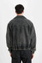 Фото #7 товара Верхняя одежда defacto Релакс Фит джинсовая куртка C6084AX24SP