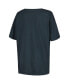 ფოტო #4 პროდუქტის Women's Charcoal Wu-Tang 36 Chambers Merch T-Shirt