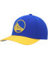 Фото #1 товара Men's Royal, Gold Golden State Warriors MVP Team Two-Tone 2.0 Stretch-Snapback Hat