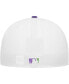 Фото #3 товара Men's White Kansas City Royals Side Patch 59FIFTY Fitted Hat