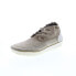 Фото #8 товара Roan by Bed Stu Stone Vintage F800025 Mens Gray Lifestyle Sneakers Shoes