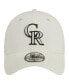 Фото #3 товара Men's White Colorado Rockies Chrome Team Classic 39THIRTY Flex Hat