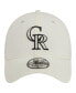 ფოტო #3 პროდუქტის Men's White Colorado Rockies Chrome Team Classic 39THIRTY Flex Hat