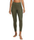Фото #2 товара Леггинсы спортивные женские Nike 280008 для йоги 7/8 длиной размер X-small оттенок армейской зелени