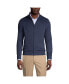 Men's School Uniform Cotton Modal Zip Front Cardigan Sweater