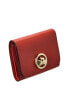 Фото #3 товара Longchamp Boxtrot Leather Wallet Women's Red