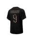 ფოტო #2 პროდუქტის Women's Threads Joe Burrow Black Cincinnati Bengals Leopard Player Name and Number T-shirt