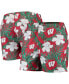 Фото #1 товара Men's Red Wisconsin Badgers Swimming Trunks