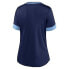 MLS Sporting Kansas City Women's Two Tone V-Neck Jersey - L