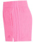 ფოტო #5 პროდუქტის Big Girls Elastic-Waistband Terry Cloth All Day Shorts