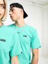 Фото #5 товара Vans unisex left chest logo t-shirt in turquoise