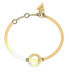 Circle Lights Fashion Gold Plated Bracelet JUBB03172JWYG