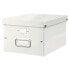 Esselte Leitz Click & Store Medium Box - Hardboard - White - A4 - Envelope - Flat file - Folder - Letter - Note - Paper - Sheet protector - 16.7 L - 900 g
