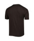 Men's Brown Cleveland Browns Combine Authentic Ball Logo T-shirt