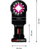 Фото #12 товара BOSCH PROFESSIONAL Expert Coated Carbide Plunge Cut MultiMaterial AIZ32APIT Segmented Saw Blade