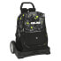 Фото #1 товара Школьный рюкзак с колесиками Kelme Jungle Чёрный Серый лимонный (32 x 44 x 16 cm)