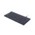 Фото #1 товара R-Go Compact Break R-Go ergonomic keyboard QWERTY (US) - wired - black - Mini - Wired - USB - QWERTY - Black