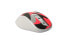 Rapoo M500 Silent - Right-hand - Optical - Bluetooth + USB Type-A - 1600 DPI - Grey - Red - White Grey, Red, White - фото #5