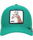 Men's Kelly Green The Giraffe Trucker Adjustable Hat