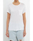 Фото #1 товара Women's Modal Pocket T-Shirt