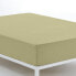 Fitted bottom sheet Alexandra House Living Beige Camel 150 x 200 cm