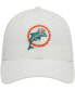 ფოტო #3 პროდუქტის Men's White Miami Dolphins Clean Up Legacy Adjustable Hat