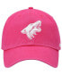 Men's '47 Pink Arizona Coyotes Clean Up Adjustable Hat